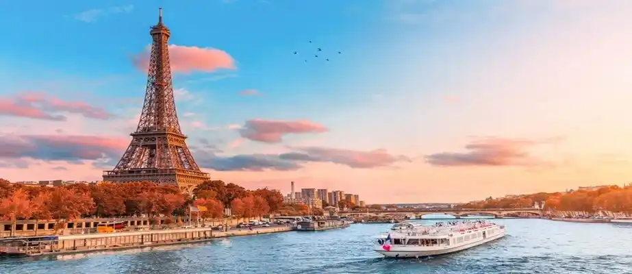 River Seine in Paris - France